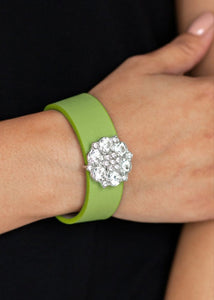 Show-Stopper Green Wrap Bracelet