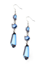 Load image into Gallery viewer, Sophisticated Smolder Blue Earrings
