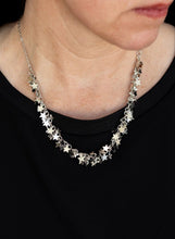 Load image into Gallery viewer, Starry Anthem Silver Necklace and Earrings
