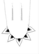 Load image into Gallery viewer, The Pack Leader Black Necklace and Earrings
