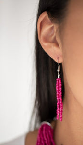 The Show Must CONGO On! Pink Necklace and Earrings