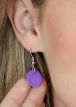 Load image into Gallery viewer, Tidal Tease Purple Necklace and Earrings
