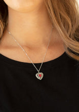 Load image into Gallery viewer, Treasures of the Heart Red Necklace and Earrings
