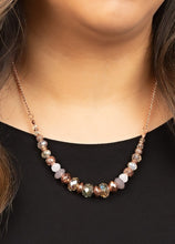 Load image into Gallery viewer, Turn Up The Tea Lights Copper Necklace and Earrings
