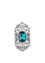 Load image into Gallery viewer, Undefinable Dazzle Blue Bling Ring

