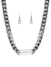 Load image into Gallery viewer, Urban Royalty Black Necklace and Earrings
