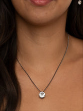 Load image into Gallery viewer, What A Gem Black Necklace and Earrings
