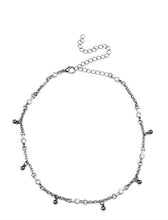 Load image into Gallery viewer, What A Stunner Black Choker Necklace and Earrings

