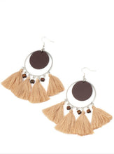 Load image into Gallery viewer, Yacht Bait Brown Earrings

